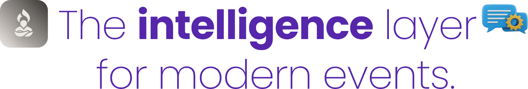 the intelligence layer for modern events
