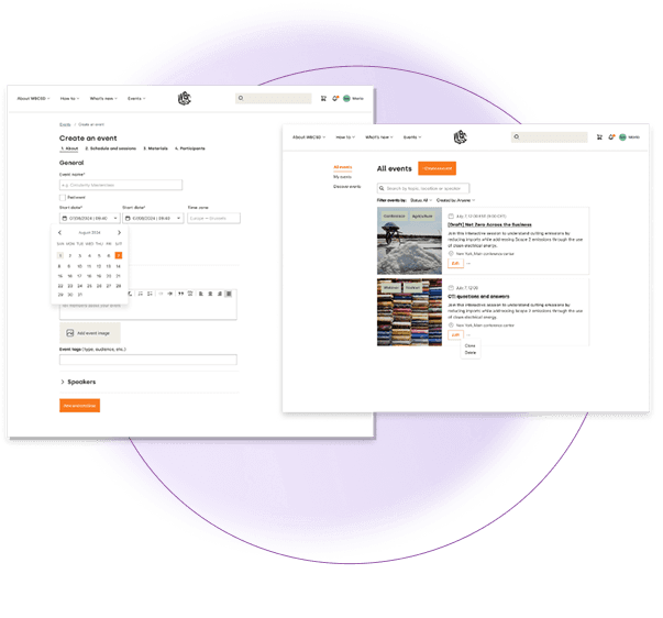 Live sales data