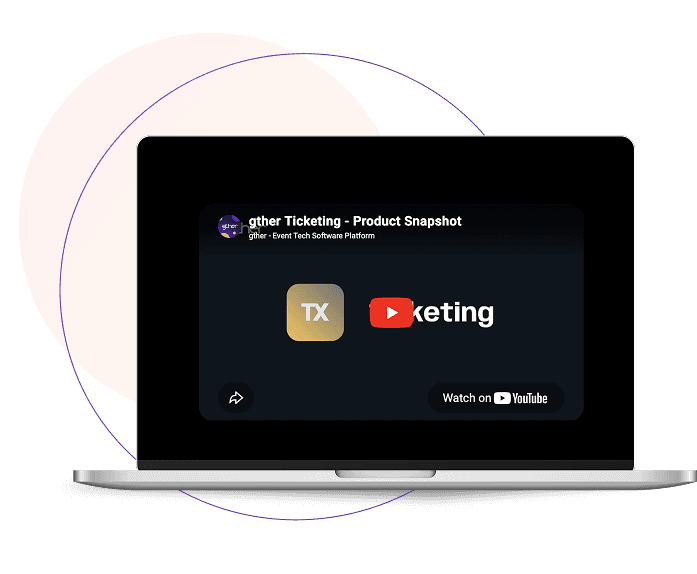 Turn Event experiences
into revenue.
